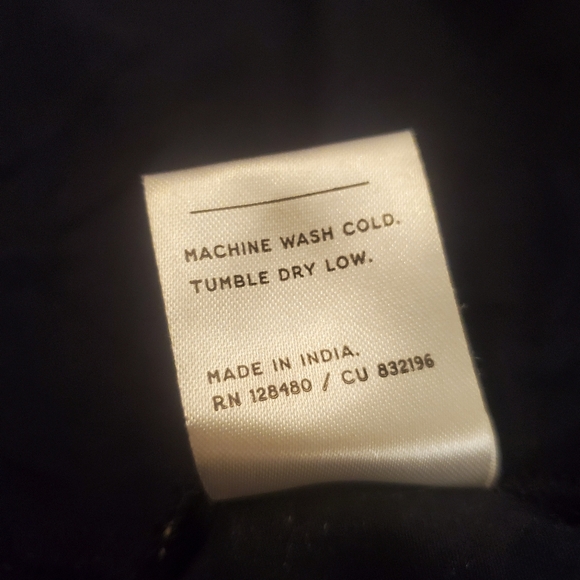 PACT Blue White Organic Cotton Firework Print Fit & Flare Midi Dress Women's XL - Picture 12 of 13